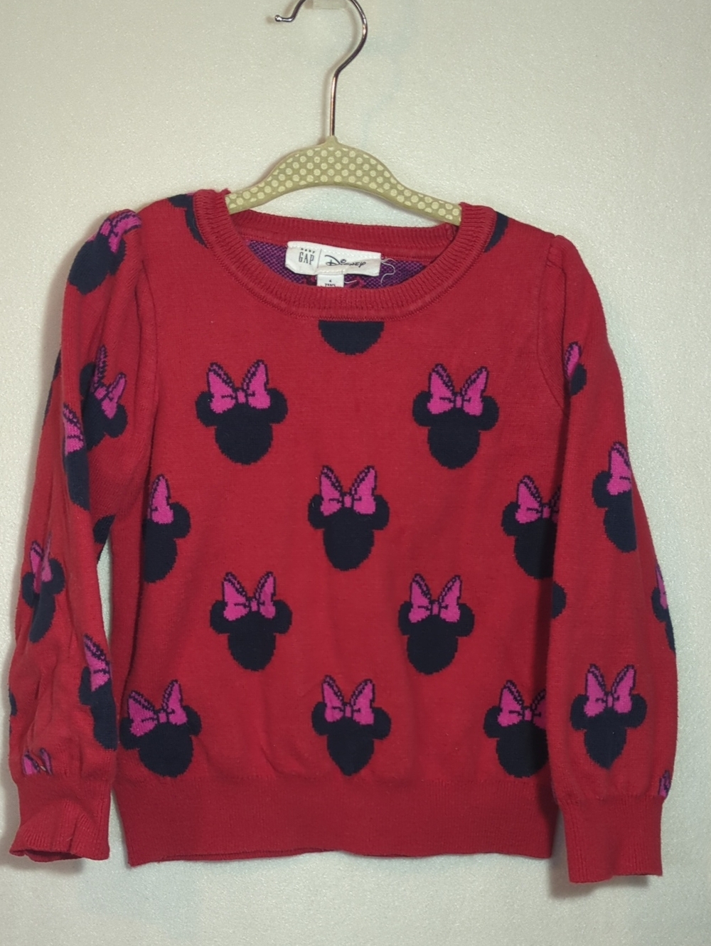Baby GAP Minnie Mouse sweater